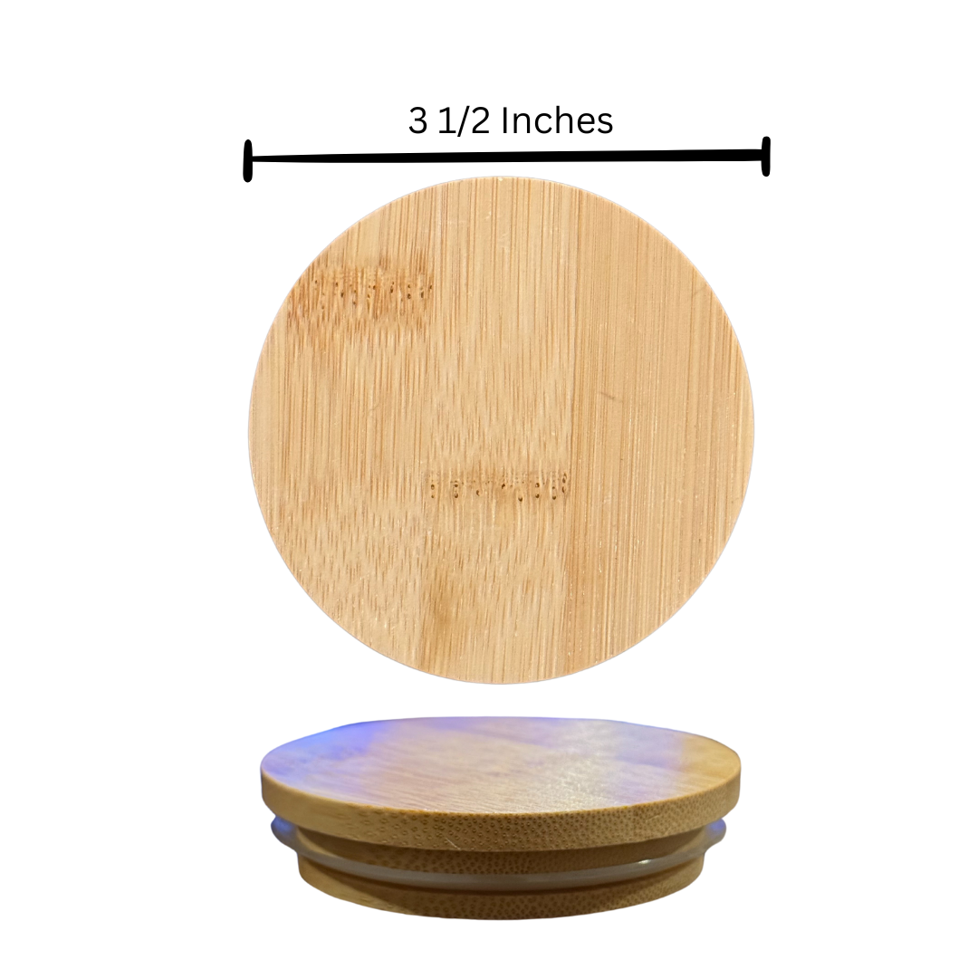 Eco-Friendly Candle Lids | Wooden & Bamboo Styles | Limited