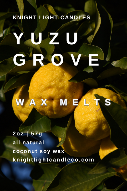 Yuzu Grove Wax Melts | Citrus & Floral Blend | Refreshing Home Fragrance