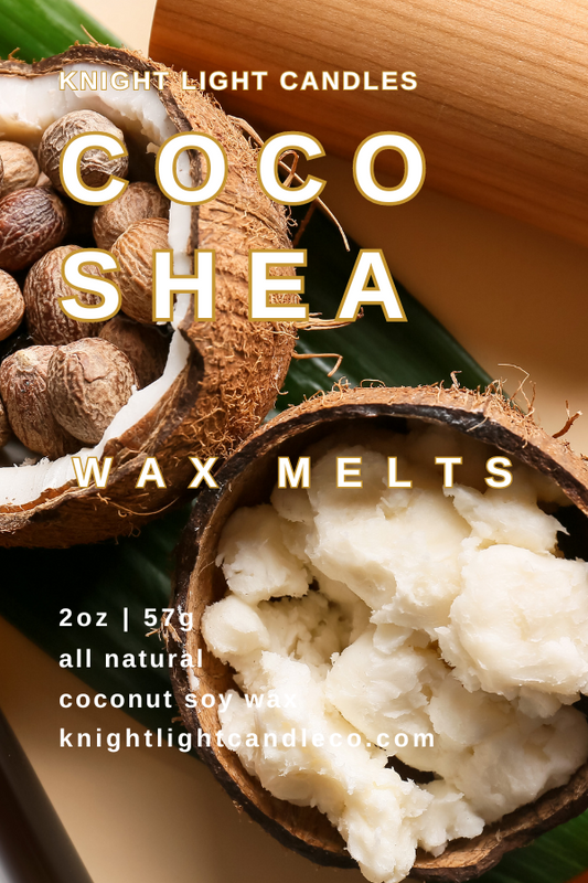 Coco Shea Wax Melts | Tropical & Coastal Blend | Luxurious Home Fragrance